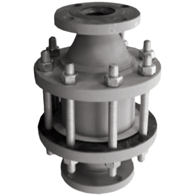 Protectoseal Bi-Directional In-Line Deflagration Flame Arrester, Series 45000E/46000E